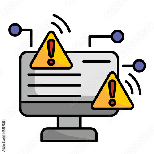 Cyberattack Icon