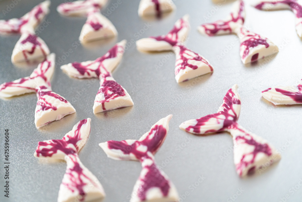 Mermaid pretzel twists Mermaid pretzel twists