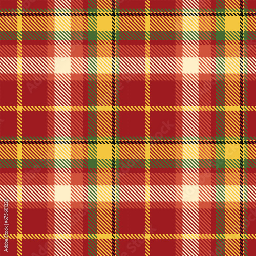 Scottish Tartan Plaid Seamless Pattern, Gingham Patterns. Traditional Scottish Woven Fabric. Lumberjack Shirt Flannel Textile. Pattern Tile Swatch Included.