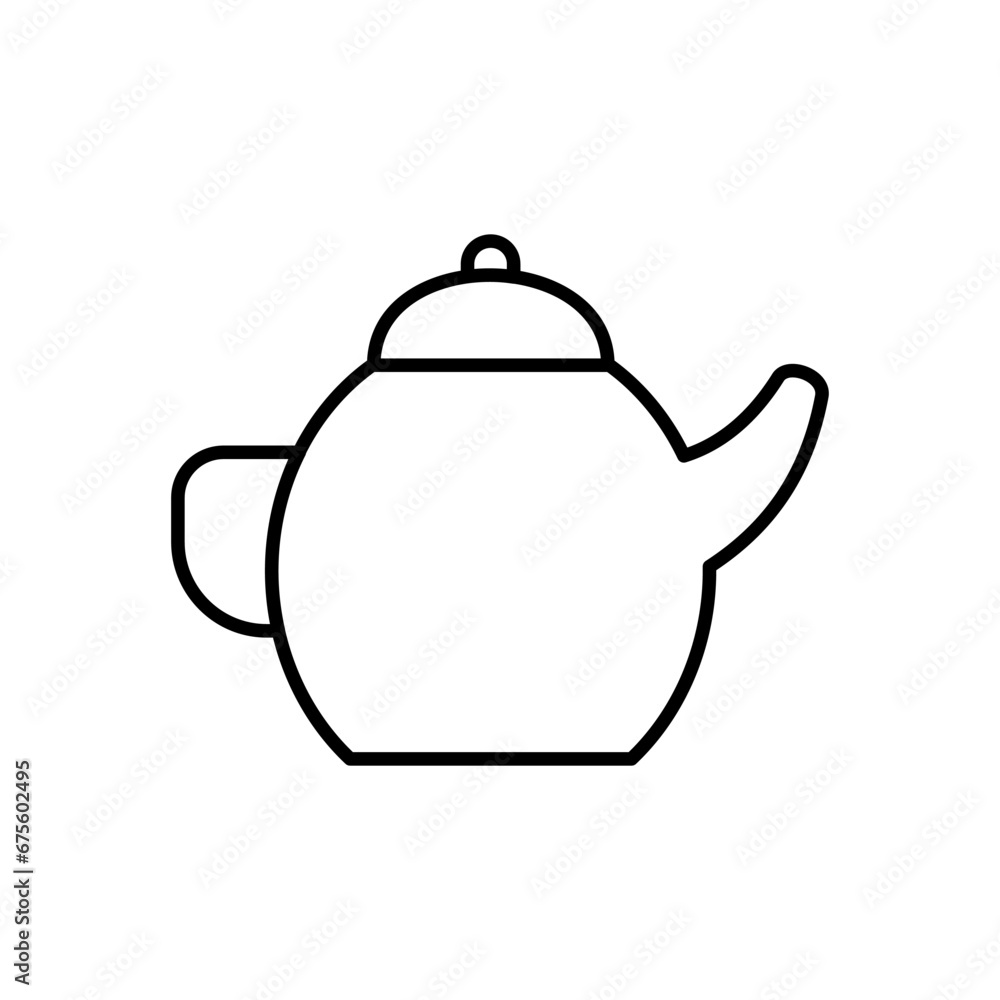 Tea Pot Icon vector design templates simple and modern Tea Pot Icon vector design templates simple and modern