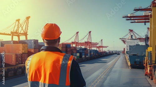 Logistics Technology, Container Shipping and Global Trade, Safety Training and Workshops in the Workplace, Port Operation, Workers in Logistics, Portraits and Lifestyle, Cargo Handling