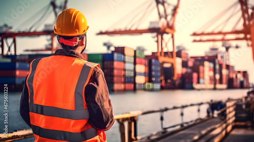 Logistics Technology, Container Shipping and Global Trade, Safety Training and Workshops in the Workplace, Port Operation, Workers in Logistics, Portraits and Lifestyle, Cargo Handling