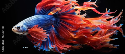 The hobbyist enjoys keeping freshwater fish in an aquarium particularly the striking Betta fish as it allows them to connect with nature and indulge in their hobby