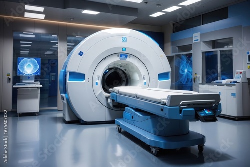 ct scanner in hospital photo