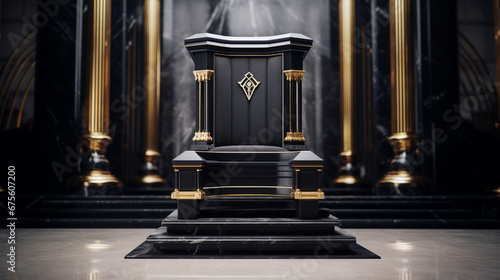 3d luxury podium for your product. Generative AI