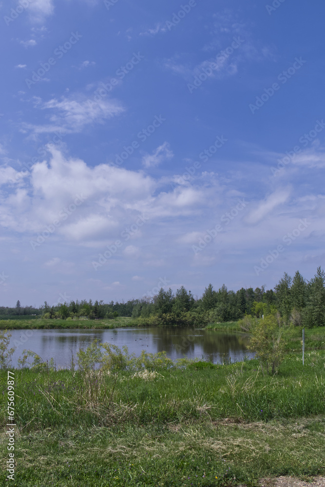 Rolling Clouds over Pylypow Wetlands in Late Spring Rolling Clouds over Pylypow Wetlands in Late Spring