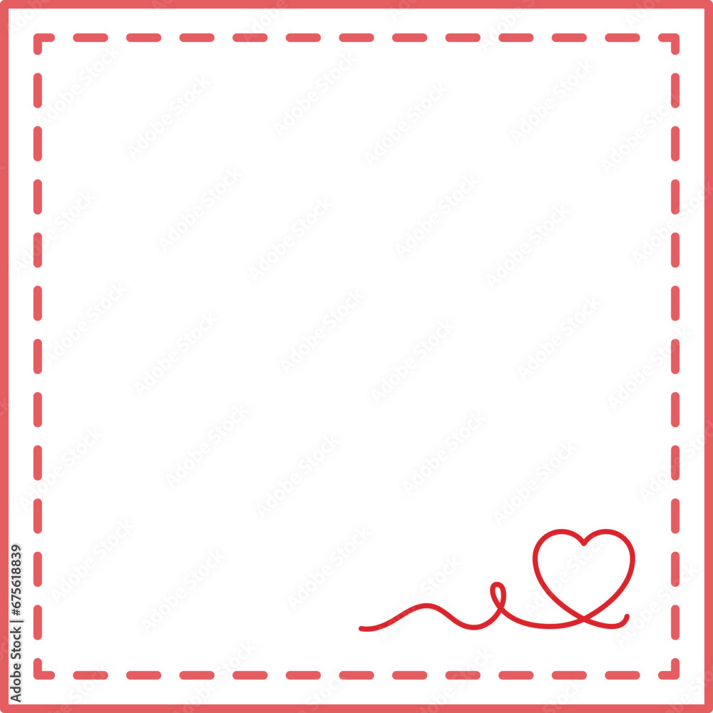 Simple Love Border