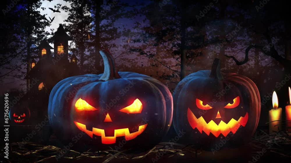 Halloween Pumpkins Background Halloween Pumpkins Background