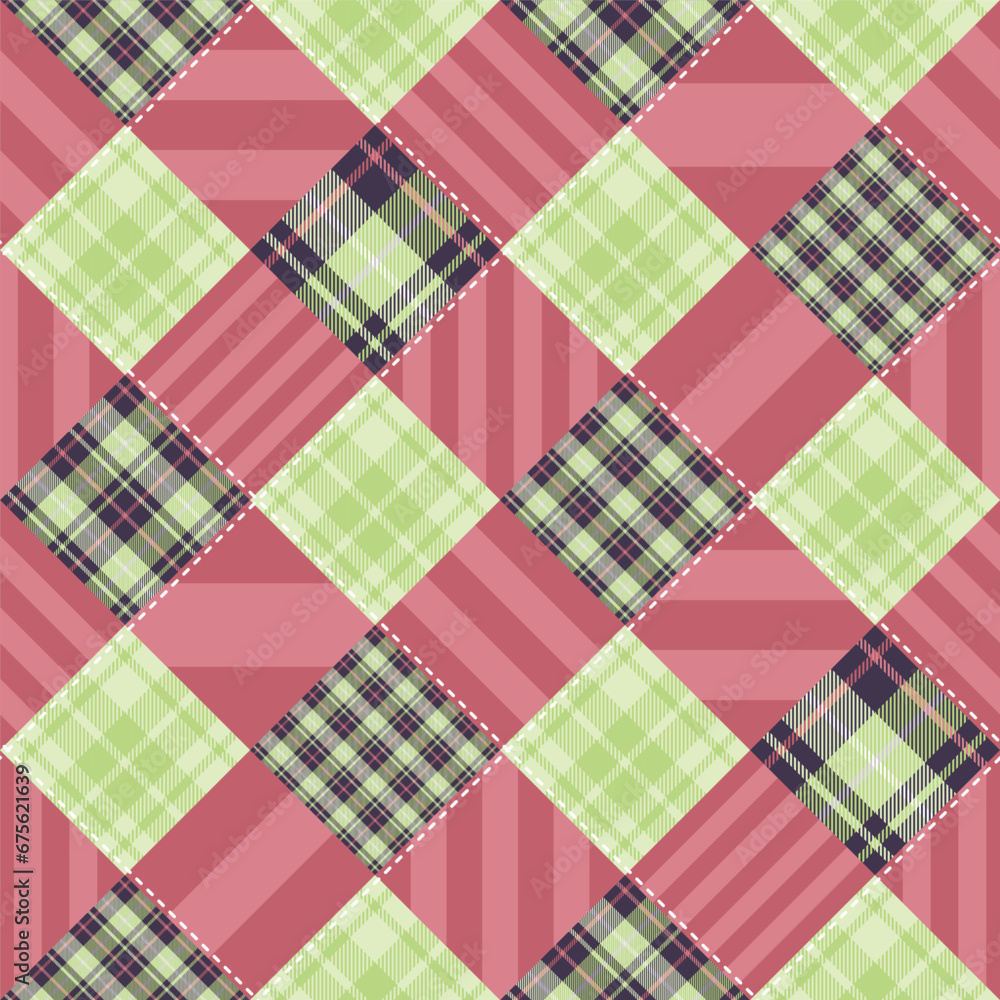 SEAMLESS QUILTING TARTAN PATTERN 038 SEAMLESS QUILTING TARTAN PATTERN 038