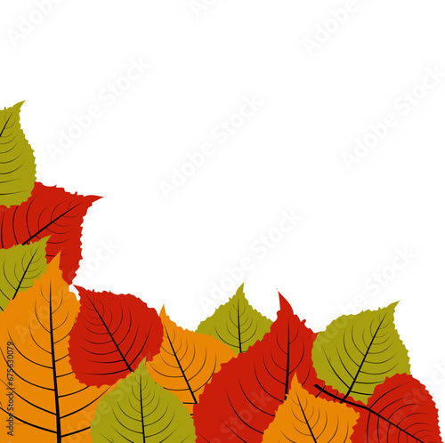 Autumn Leaf Corner