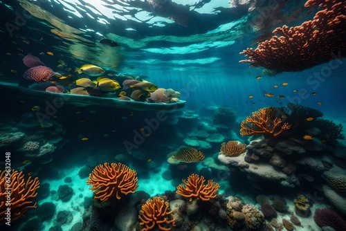 coral reef Generated Ai