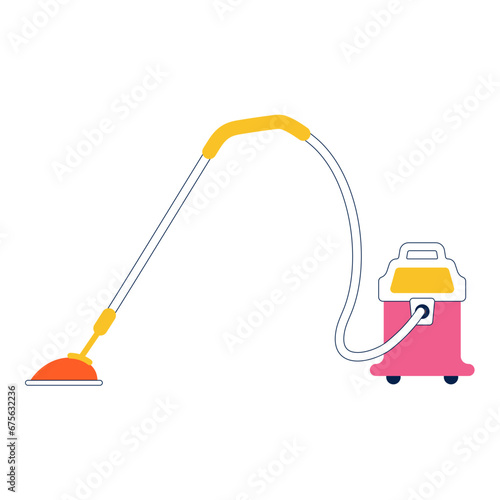 Vacuum Cleaner Illustration