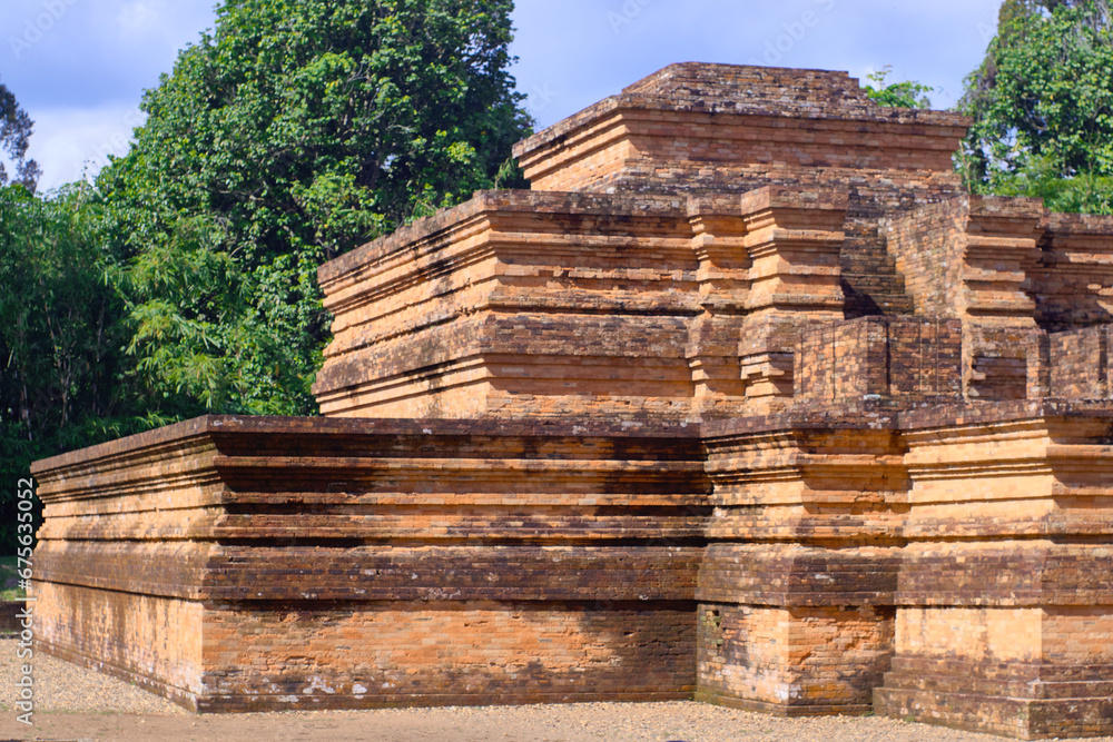 Part of muaro jambi temple building in province of jambi, Indonesia Part of muaro jambi temple building in province of jambi, Indonesia