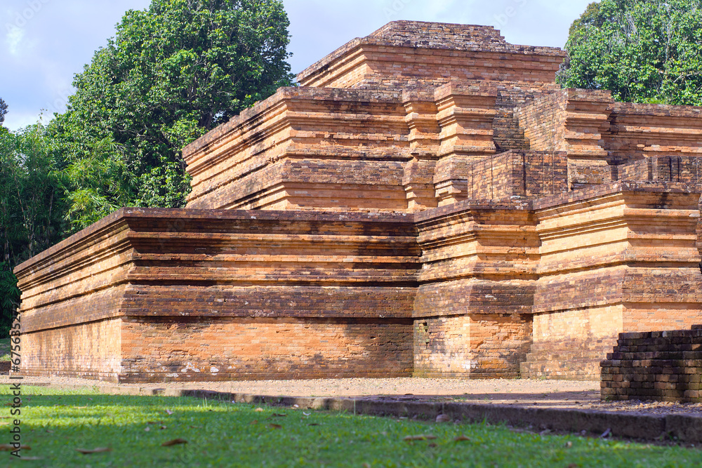 Part of muaro jambi temple building in province of jambi, Indonesia Part of muaro jambi temple building in province of jambi, Indonesia