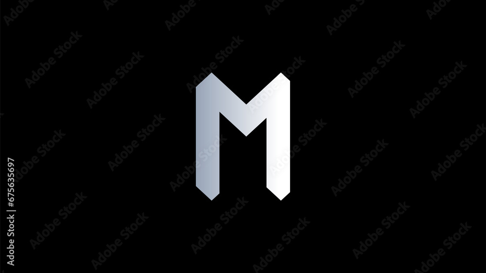 M jpg file / gradient M jpg file / gradient