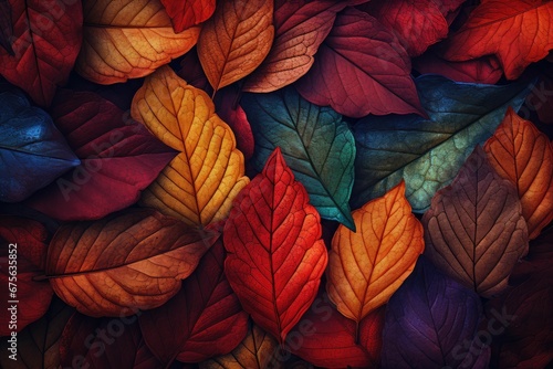 falling autumn leaf texture background