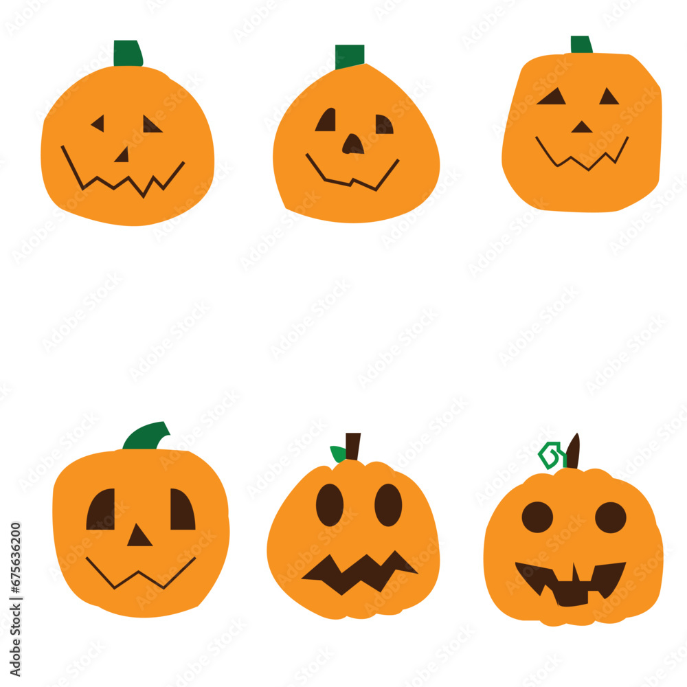 halloween pumpkin set halloween pumpkin set