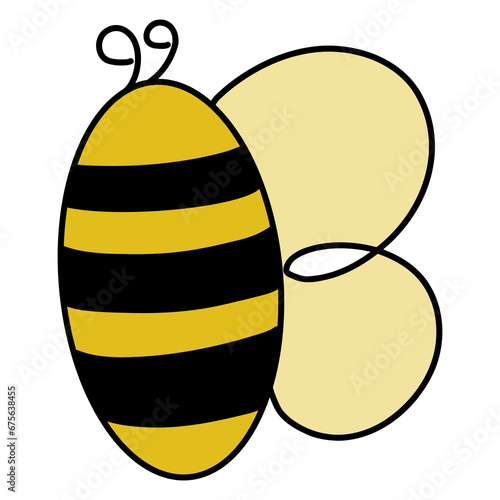 illustration of a bee