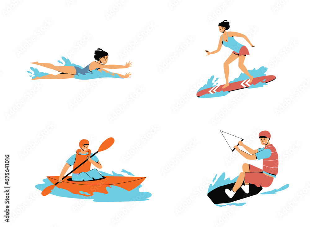 Sports in Water | Summer Outdoor Activity