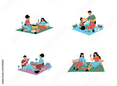 Chilling Together Set | Summer Outdoor Activity