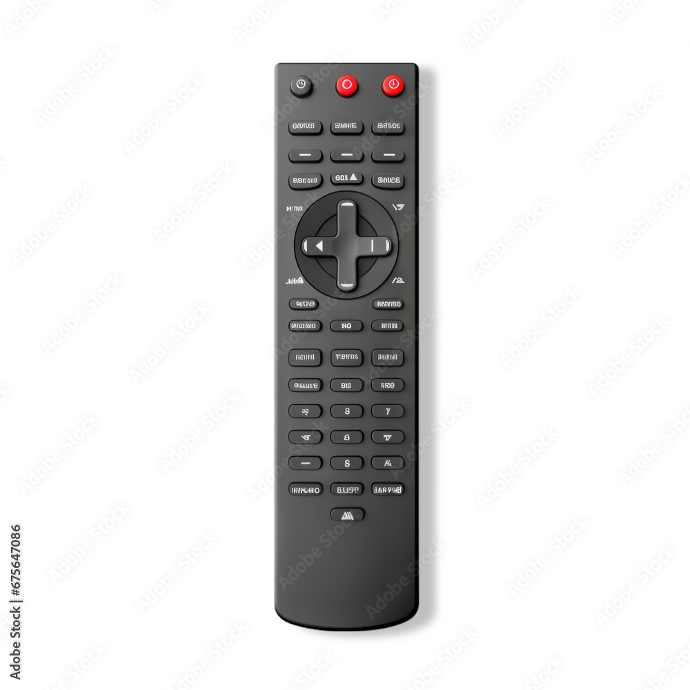 Close Up of Remote Control with Buttons Close Up of Remote Control with Buttons