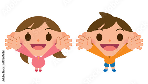 子供 男子 女子