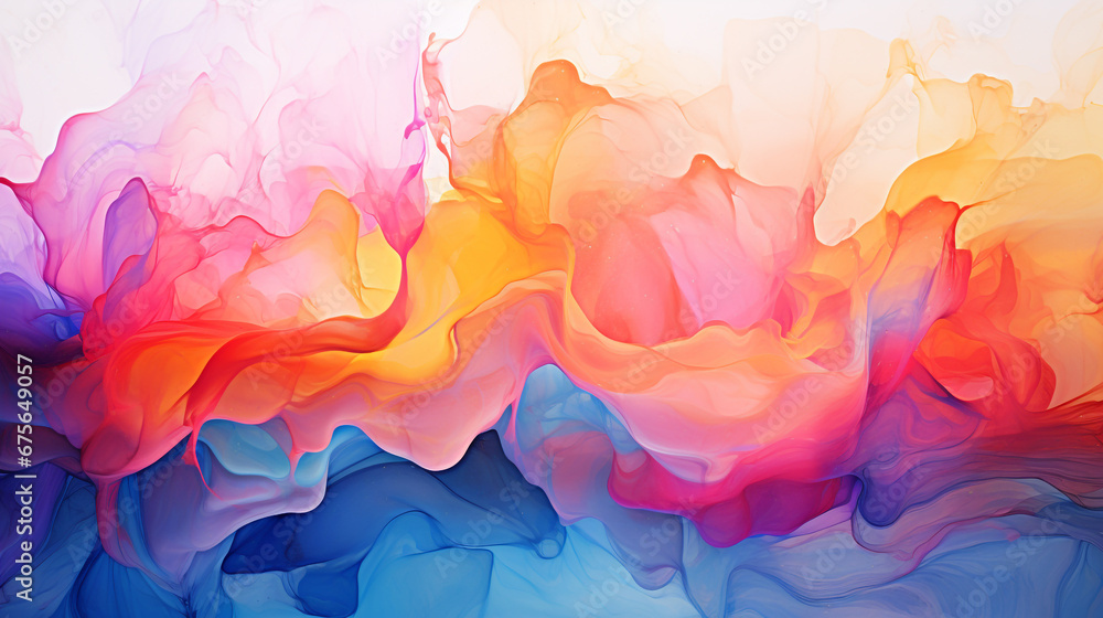 Abstract Artistry in Watercolor Abstract Artistry in Watercolor
