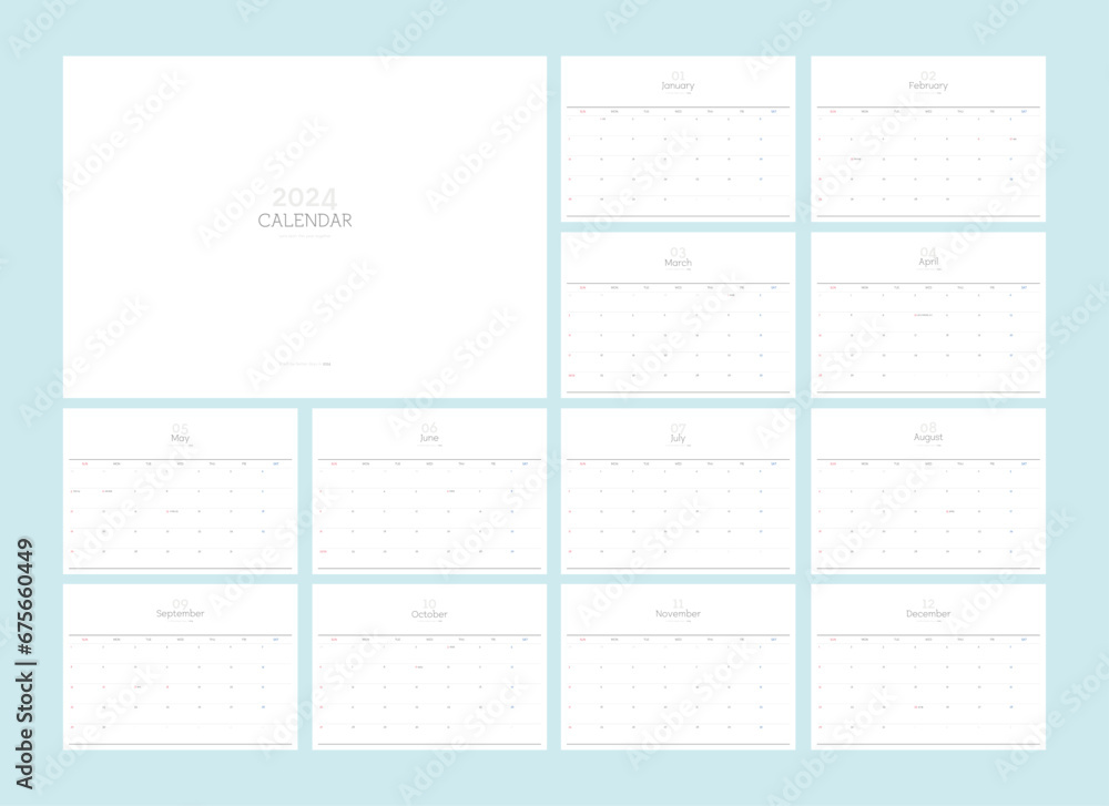2024 year calendar templeate about korean holiday 2024 year calendar templeate about korean holiday