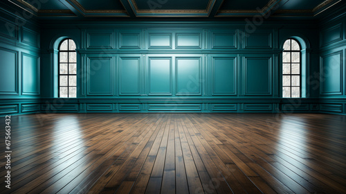 empty room interior HD 8K wallpaper Stock Photographic Image 