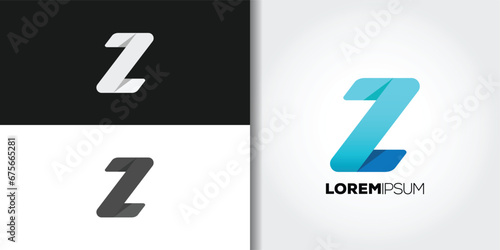 letter z logo set