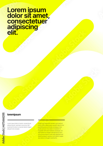 Simple corporate layout template for events, companies or any business related. Template with abstract geometric shapes for flyer, poster, cover, brochure, banner or background.