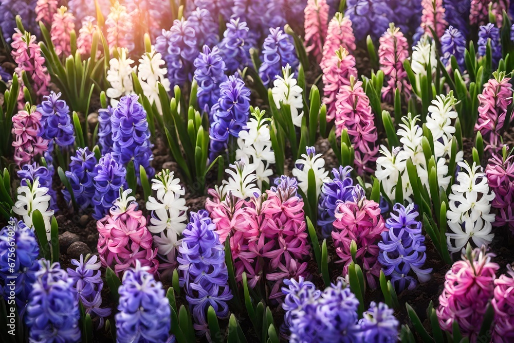 Fototapeta premium purple crocus flowers