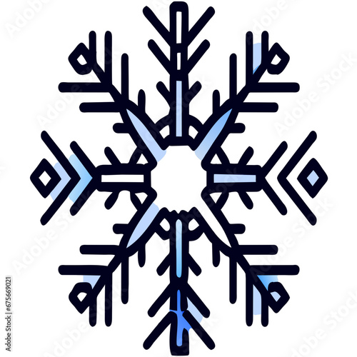 Snowflake vector 
