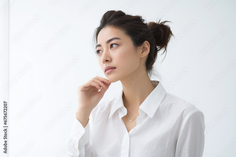 悩める女性 悩める女性