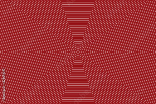 Seamless pattern with black lines on red background.  Vector illustration for your design.