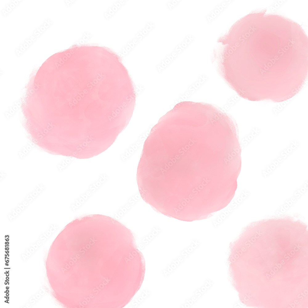 pink rose petals. Circle pink rose petals. Circle