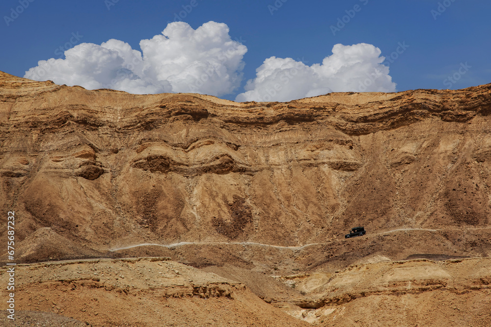 The Negev mountain desert view. Israel