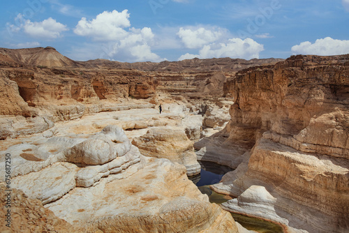 The Negev mountain desert view