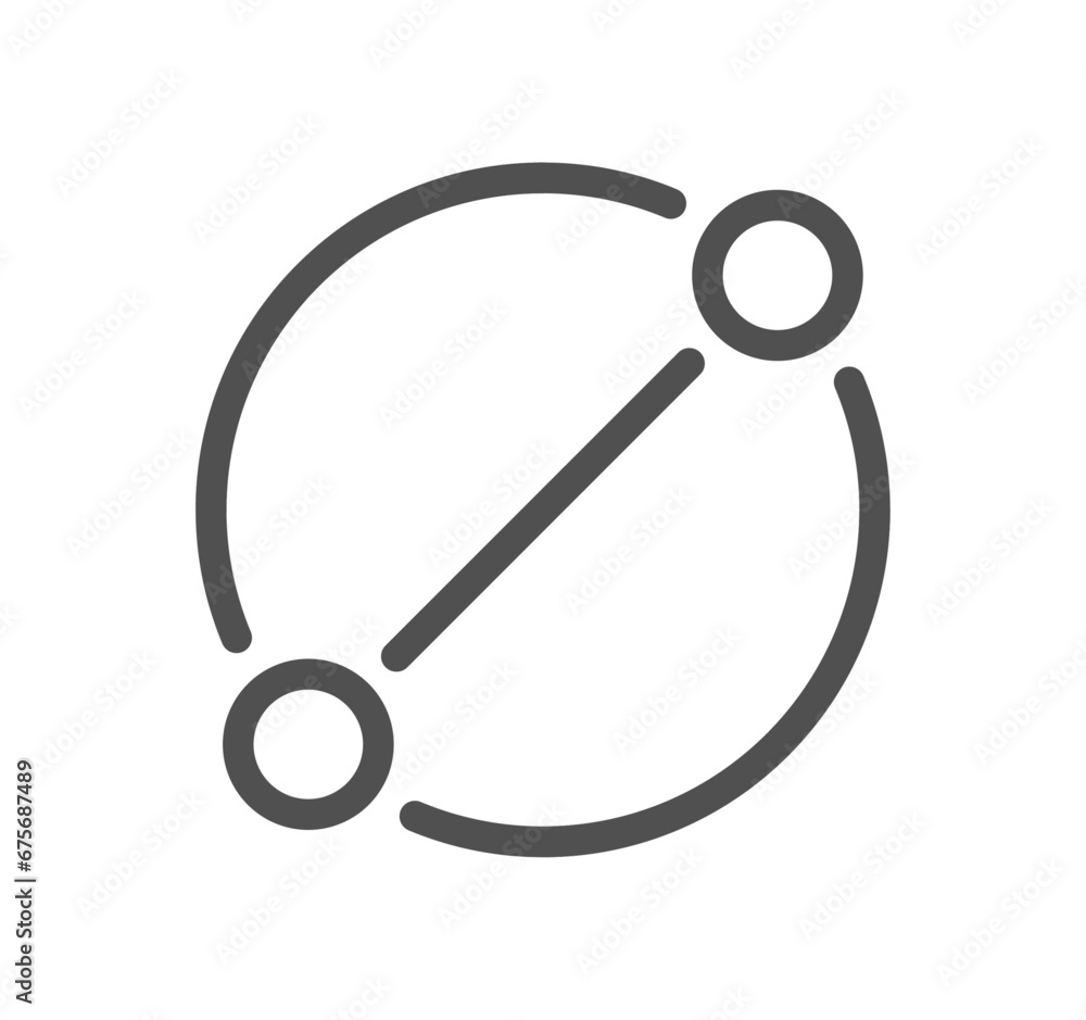 Measure related icon outline and linear vector. Measure related icon outline and linear vector.