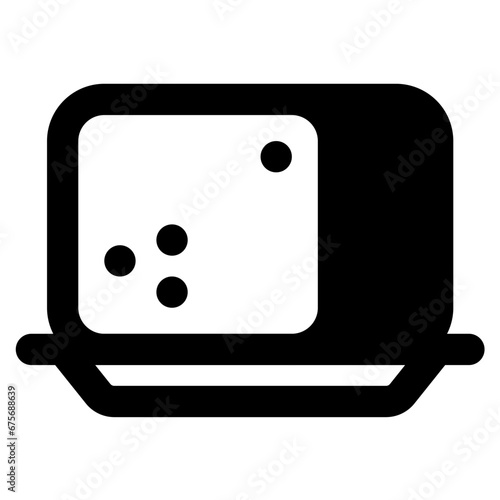 tofu icon vector illustration asset element