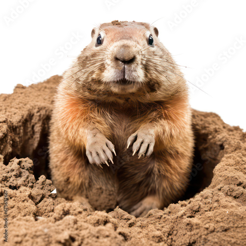 Chubby Groundhog © Nattadesh