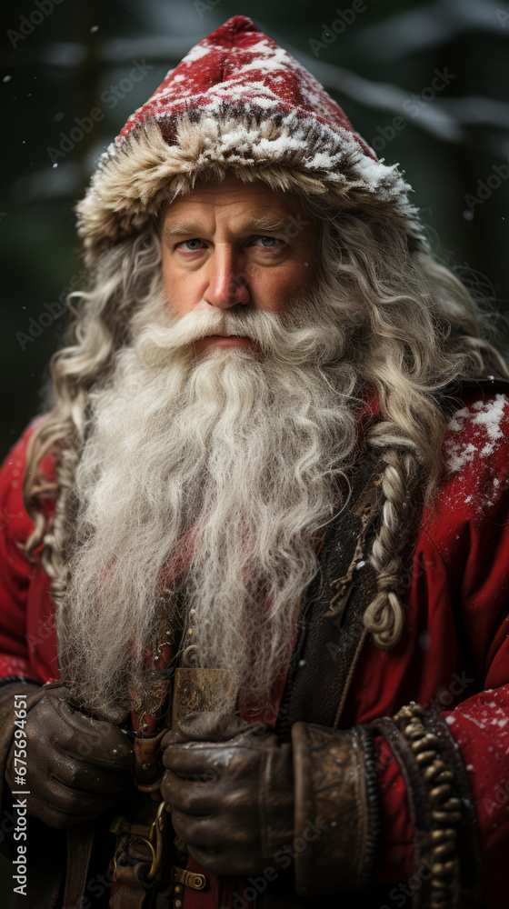 Traditional Santa Claus Portrait

