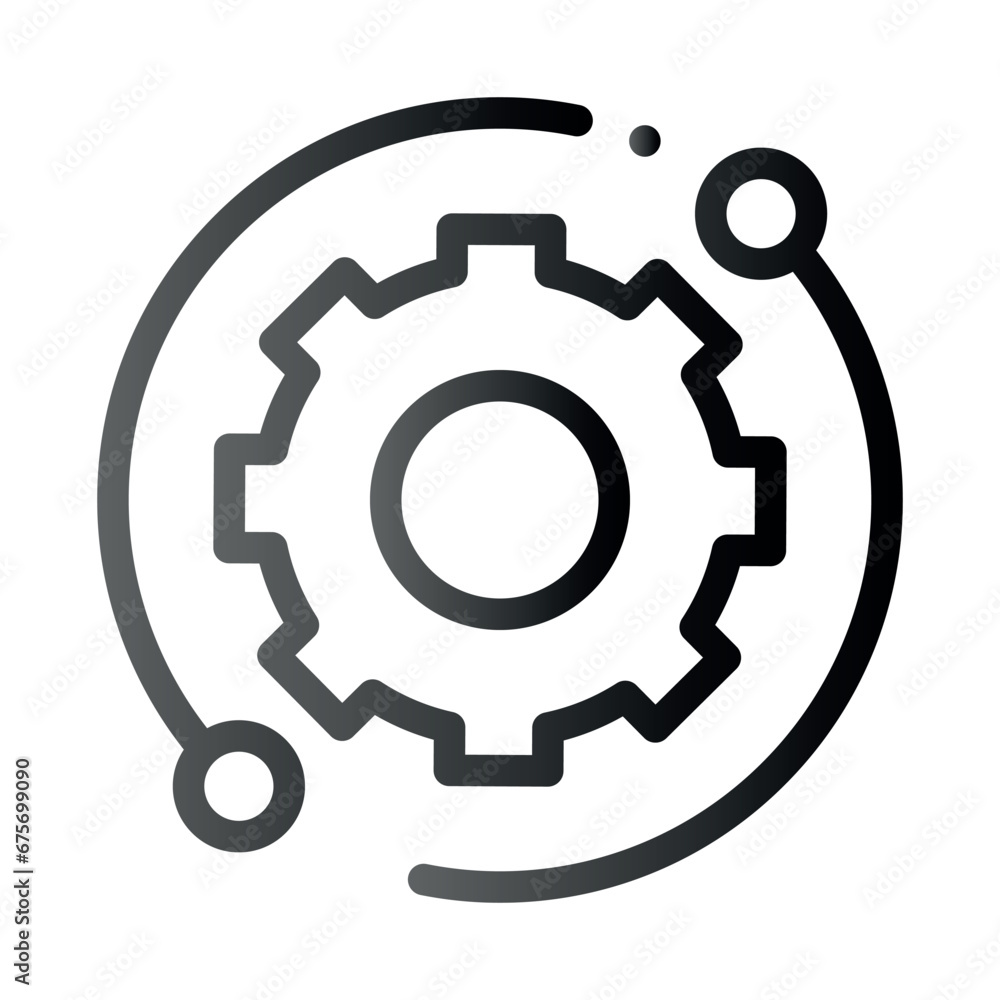 Very Clear black gradient vector ICON on white background for business and infographic designs Very Clear black gradient vector ICON on white background for business and infographic designs