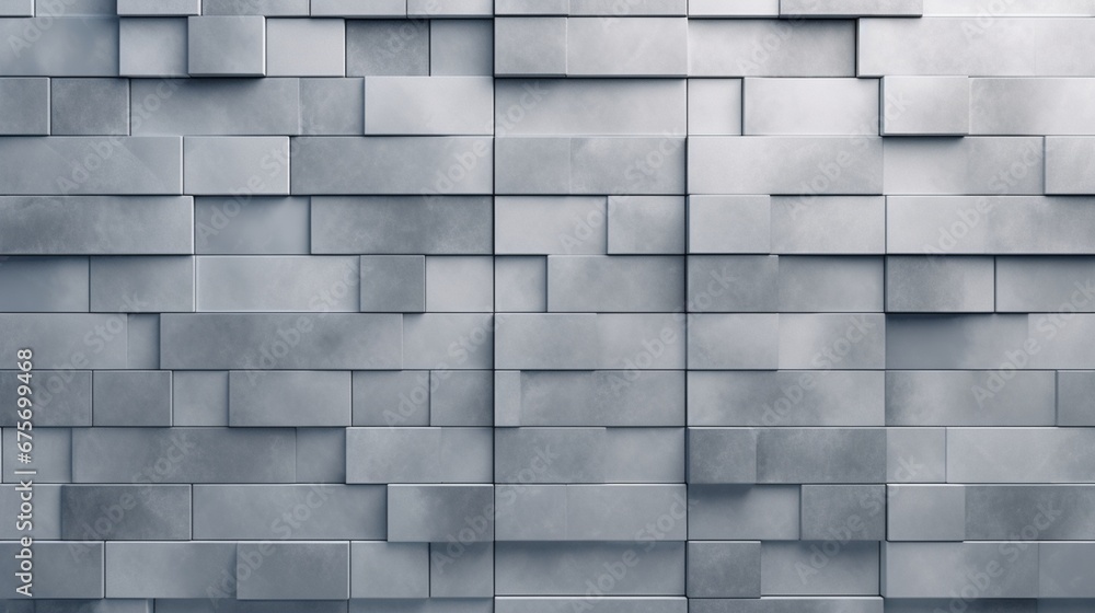 Modern Serenity in Cool Gray Hues. Tiles arranged to create a Natural Stone wall. 3D, Textured Background formed from Polished blocks, Blurred Background, Geometric Surface Wavy Background. Modern Serenity in Cool Gray Hues. Tiles arranged to create a Natural Stone wall. 3D, Textured Background formed from Polished blocks, Blurred Background, Geometric Surface Wavy Background.