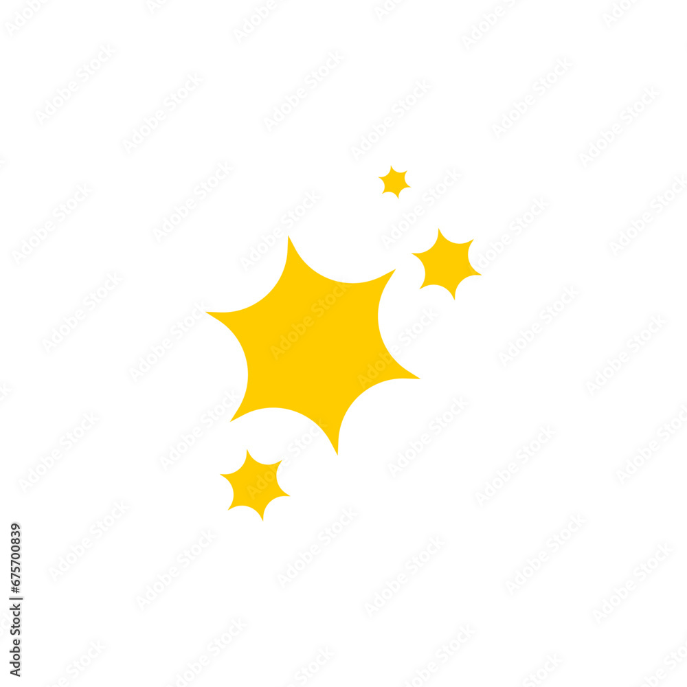 set of vector sparkling star elements flash set of vector sparkling star elements flash