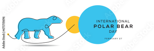 International Polar Bear Day, held on 27 February.