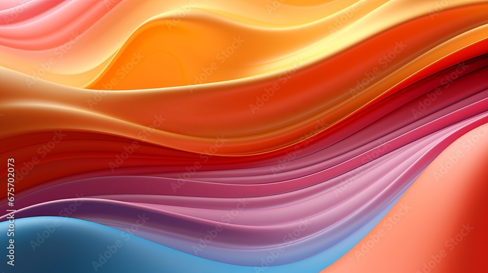 Abstract futuristic Full-color rainbow background with wave design Realistic 3D wallpaper with luxury flowing lines. Elegant backdrops for poster, websites, brochures, banners, apps, etc. Abstract futuristic Full-color rainbow background with wave design Realistic 3D wallpaper with luxury flowing lines. Elegant backdrops for poster, websites, brochures, banners, apps, etc.