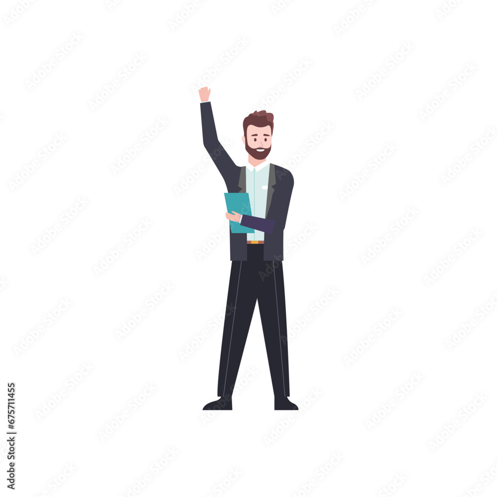 set of cool men's poses in suits person set of cool men's poses in suits person