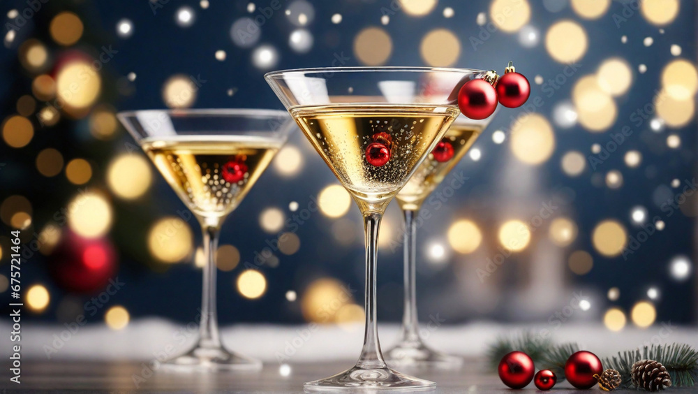 Christmas Martini Cocktail