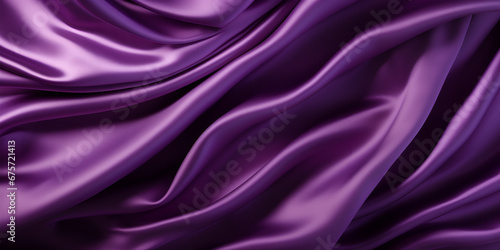 Purple textured silk fabric abstract background 